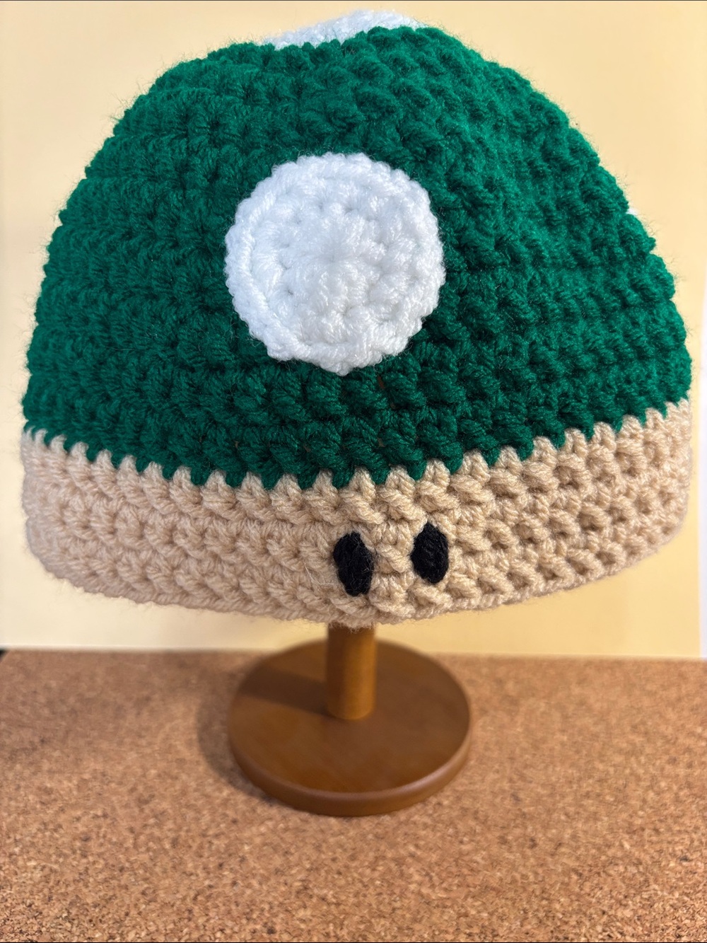 1-Up Mushroom Beanie from Super Mario - unlicensed Hat